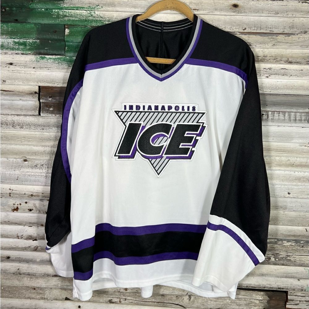 Indianapolis Ice Indy IHL CHL minor League Hockey CCM Jersey XL mens